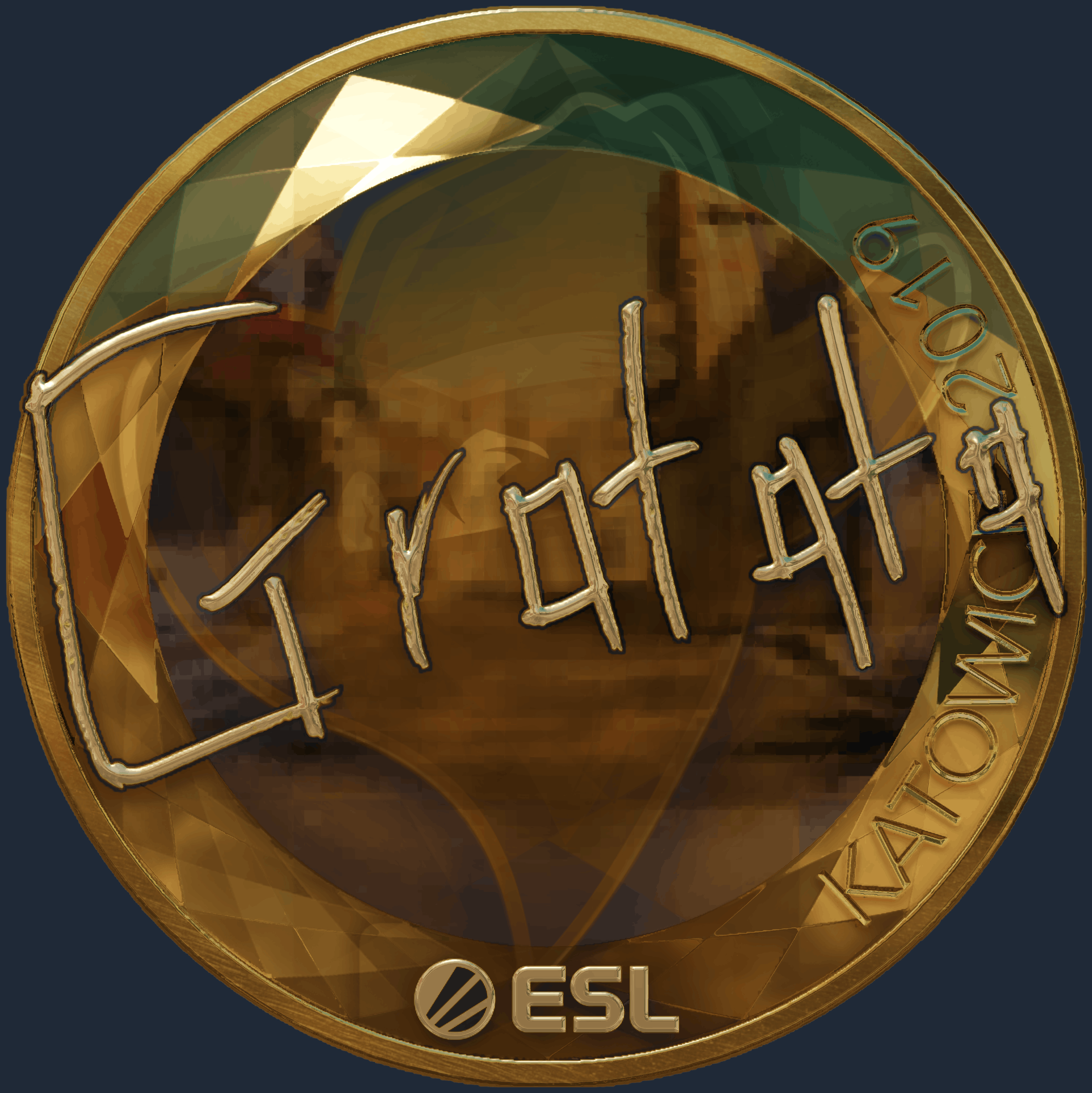 Sticker | Gratisfaction (Gold) | Katowice 2019