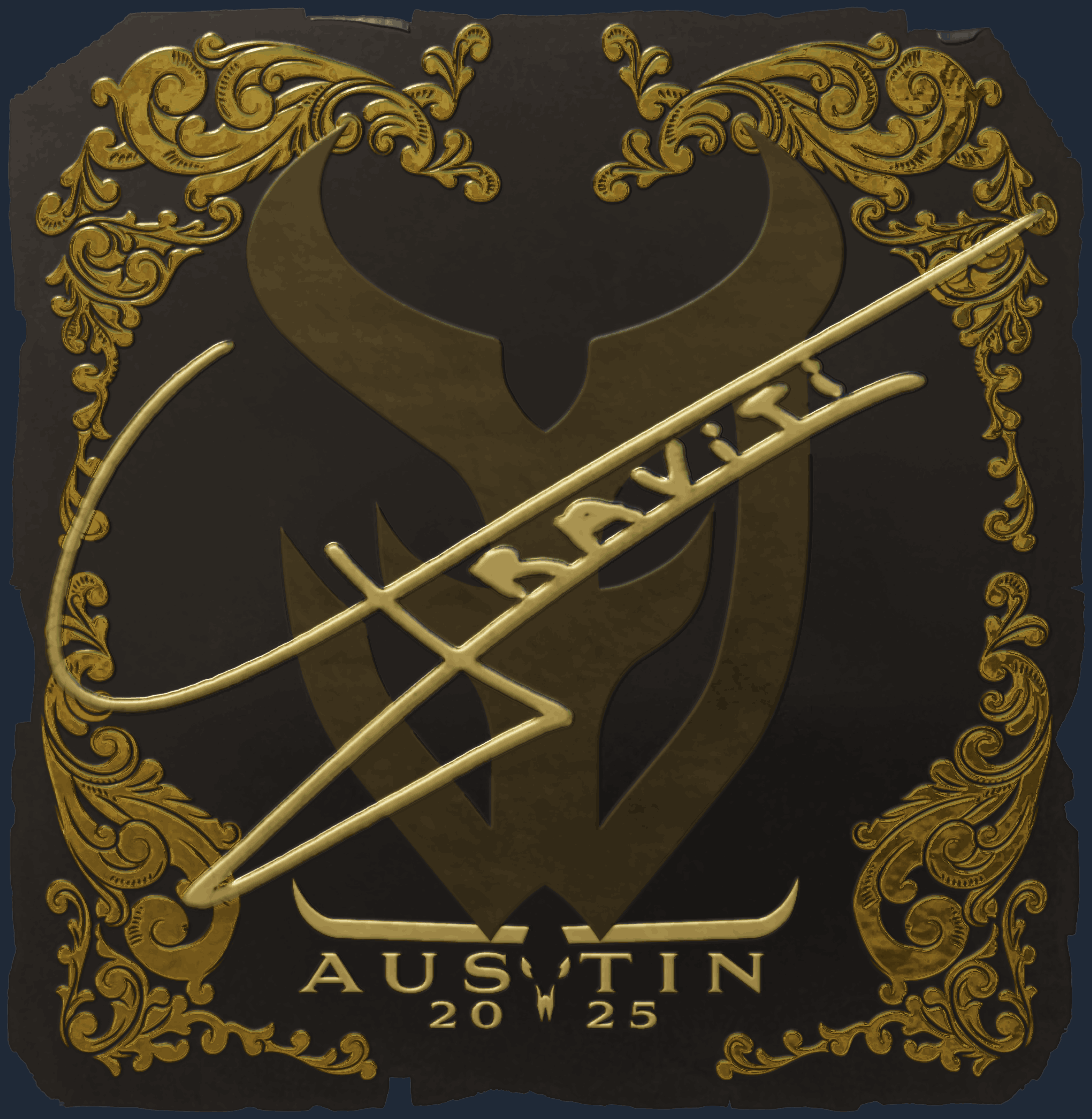 Sticker | Graviti (Gold) | Austin 2025