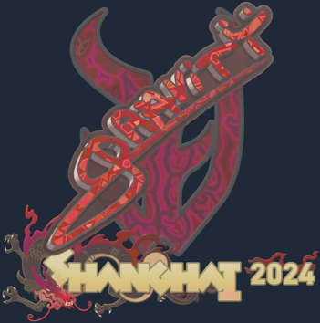 Sticker | Graviti (holográfica) | Shanghái 2024