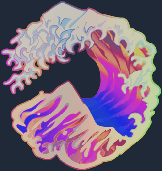 Sticker | Great Wave (Holo)