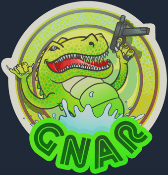 Sticker | Gnar (verde)