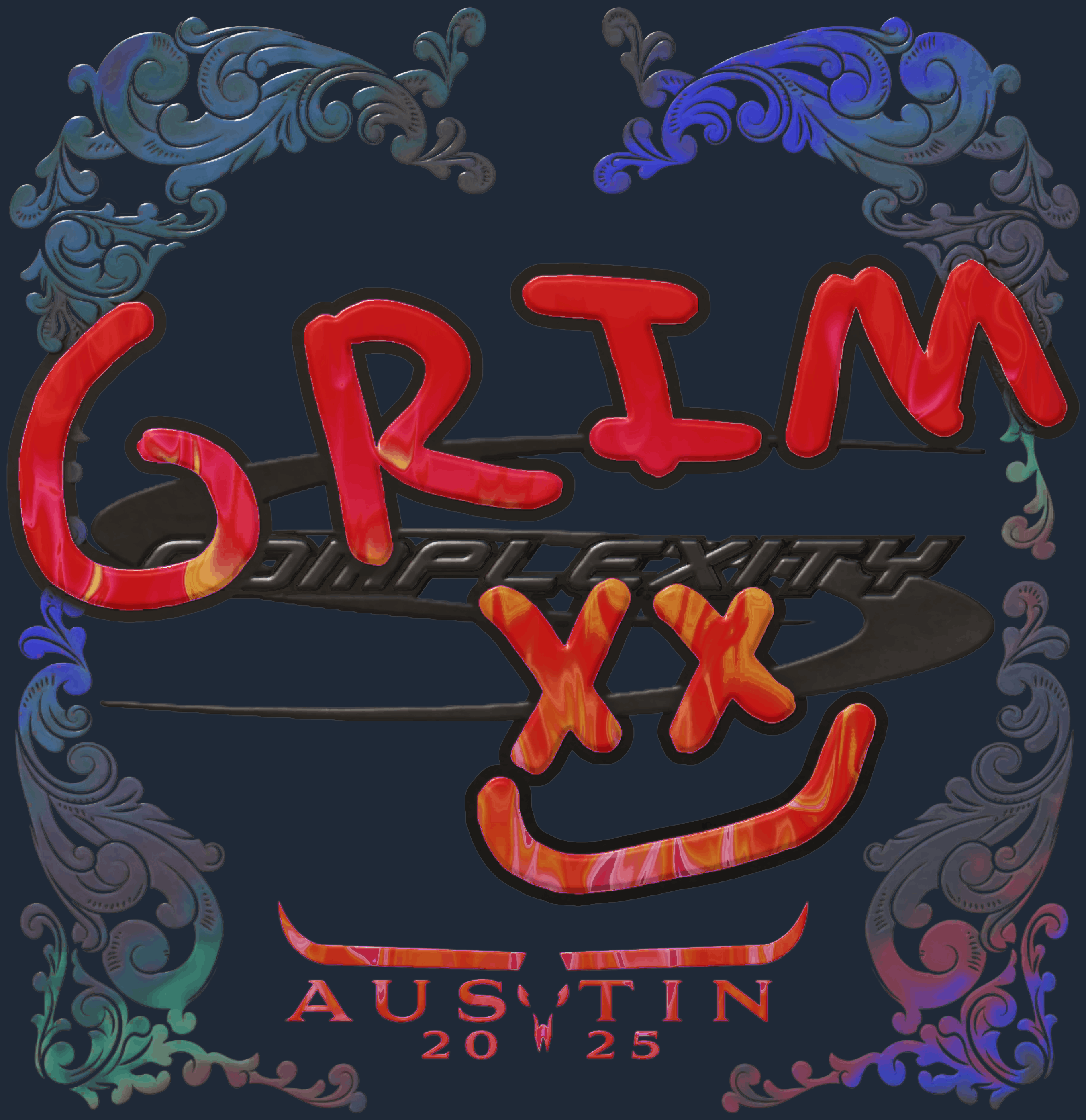 Sticker | Grim (Holo) | Austin 2025