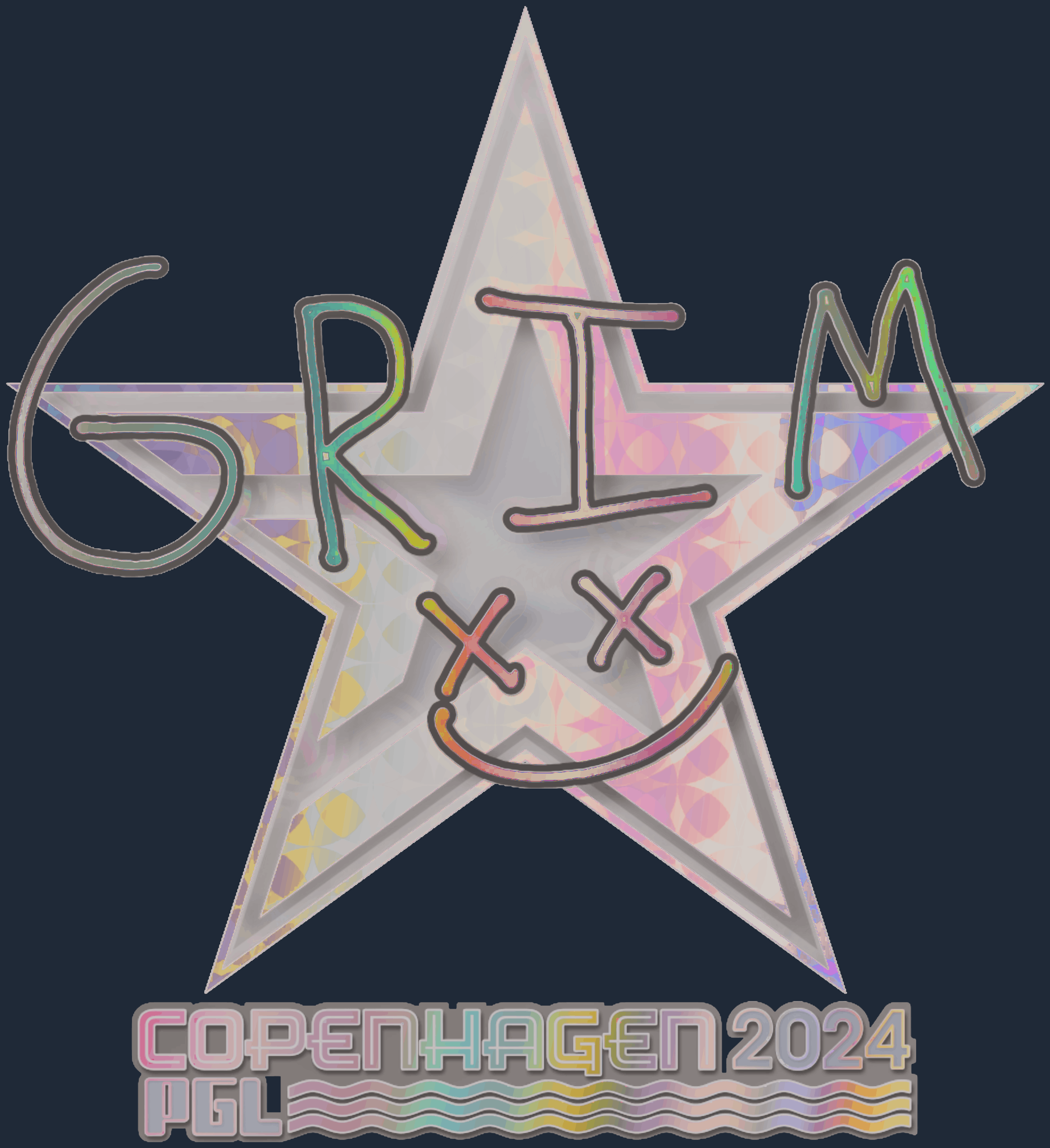 Sticker | Grim (Holo) | Copenhagen 2024
