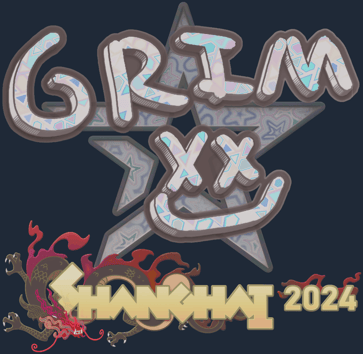 Sticker | Grim (holográfica) | Shanghái 2024
