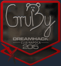 Sticker | GruBy (Foil) | Cluj-Napoca 2015 image