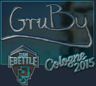 Sticker | GruBy (reflectante) | Colonia 2015