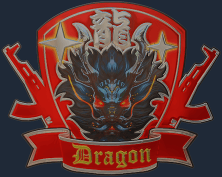 Preview image 1 of Sticker | Guardian Dragon (Foil)