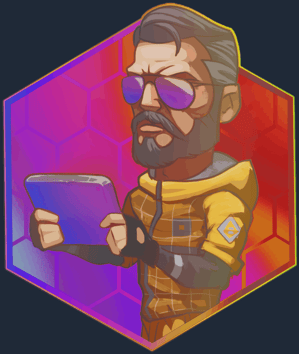 Sticker | Conejillo de Indias (holográfica)