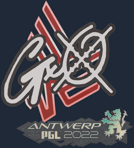 Sticker | gxx- | Antwerp 2022