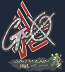 Sticker | gxx- (Glitter) | Antwerp 2022