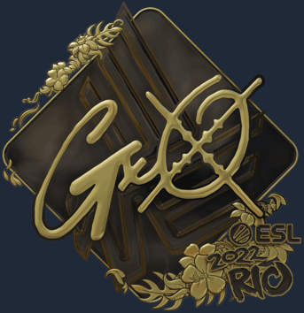 Sticker | gxx- (dorada) | Río 2022