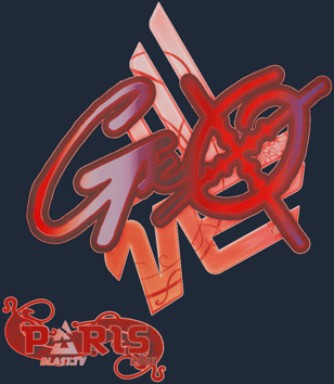 Sticker | gxx- (Holo) | Paris 2023