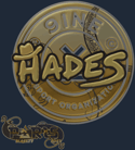 Sticker | hades (Gold) | Paris 2023 image