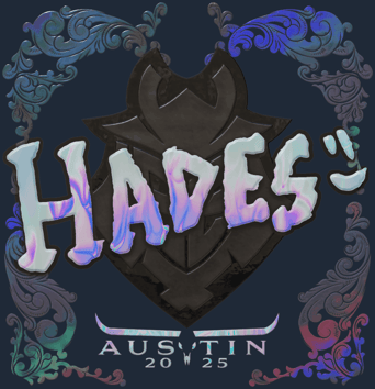 Sticker | hades (Holo) | Austin 2025