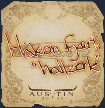 Sticker | hallzerk | Austin 2025