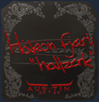 Sticker | hallzerk (Foil) | Austin 2025