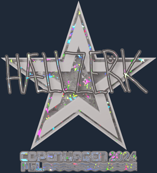 Sticker | hallzerk (Glitter) | Copenhagen 2024