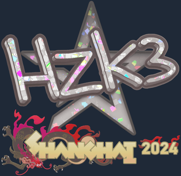 Sticker | hallzerk (purpurina) | Shanghái 2024