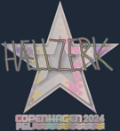 Sticker | hallzerk (Holo) | Copenhagen 2024