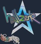 Sticker | hallzerk (Holo) | Paris 2023