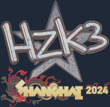 Sticker | hallzerk (holográfica) | Shanghái 2024