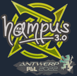 Sticker | hampus | Antwerp 2022