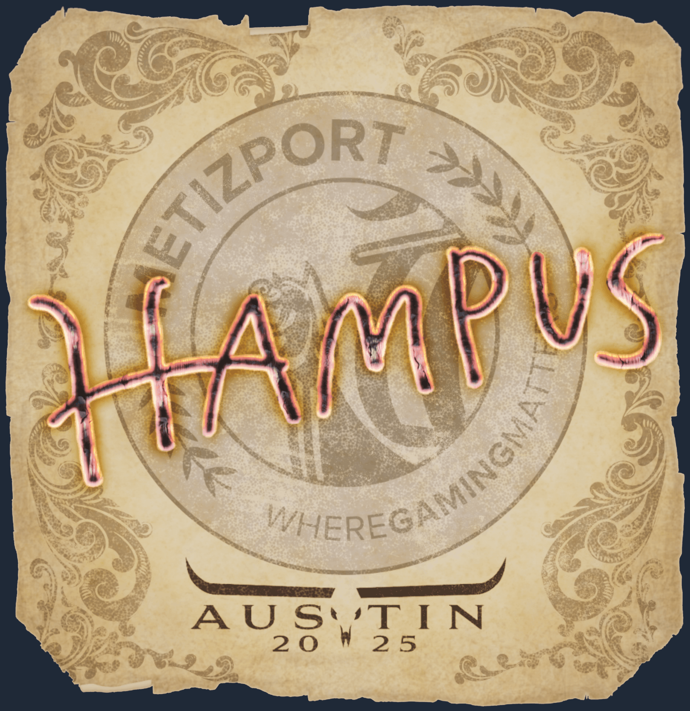 Sticker | hampus | Austin 2025