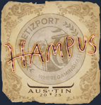 Sticker | hampus | Austin 2025