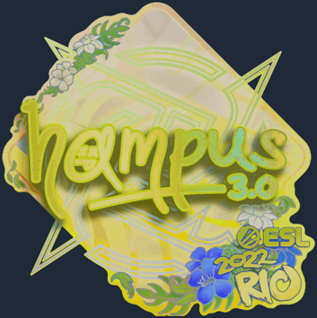 Sticker | hampus (holográfica) | Río 2022
