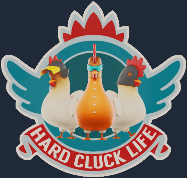 Preview image 2 of Sticker | Hard Cluck Life (Ảnh toàn ký)