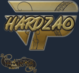 Sticker | hardzao (Gold) | Paris 2023