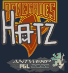 Sticker | hatz | Antwerp 2022