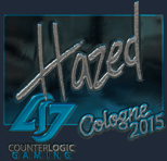 Sticker | hazed (Foil) | Cologne 2015