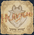Sticker | Heavygod | Austin 2025
