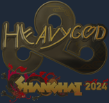 Sticker | Heavygod (Gold) | Shanghai 2024