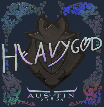 Sticker | Heavygod (Holo) | Austin 2025
