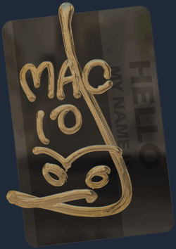 Sticker | Ciao MAC-10 (Oro)