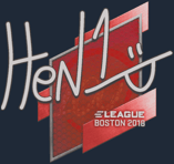 Sticker | HEN1 | Boston 2018