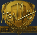 Sticker | HEN1 (Gold) | Krakow 2017 image