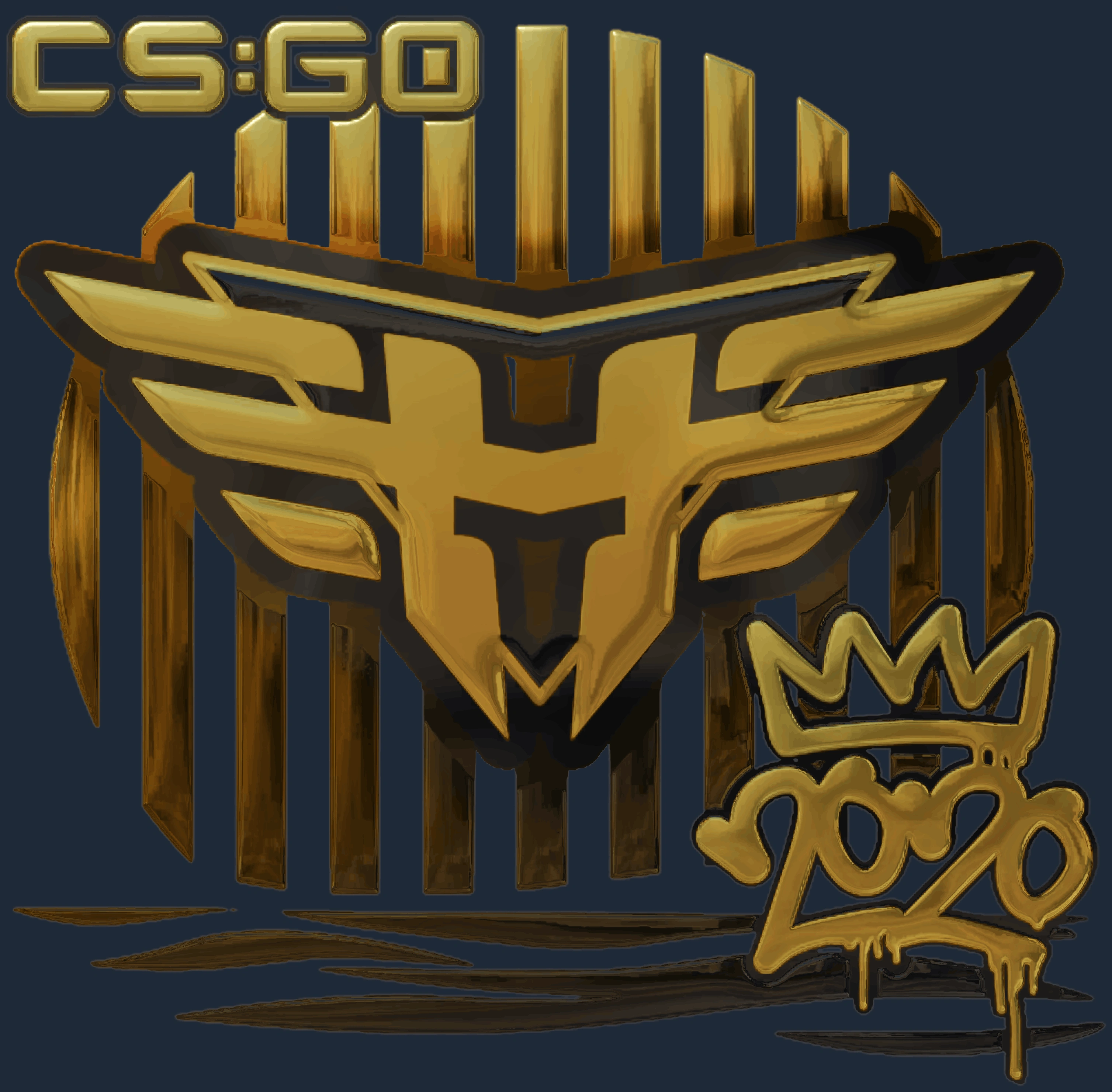 Sticker | Heroic (Gold) | 2020 RMR