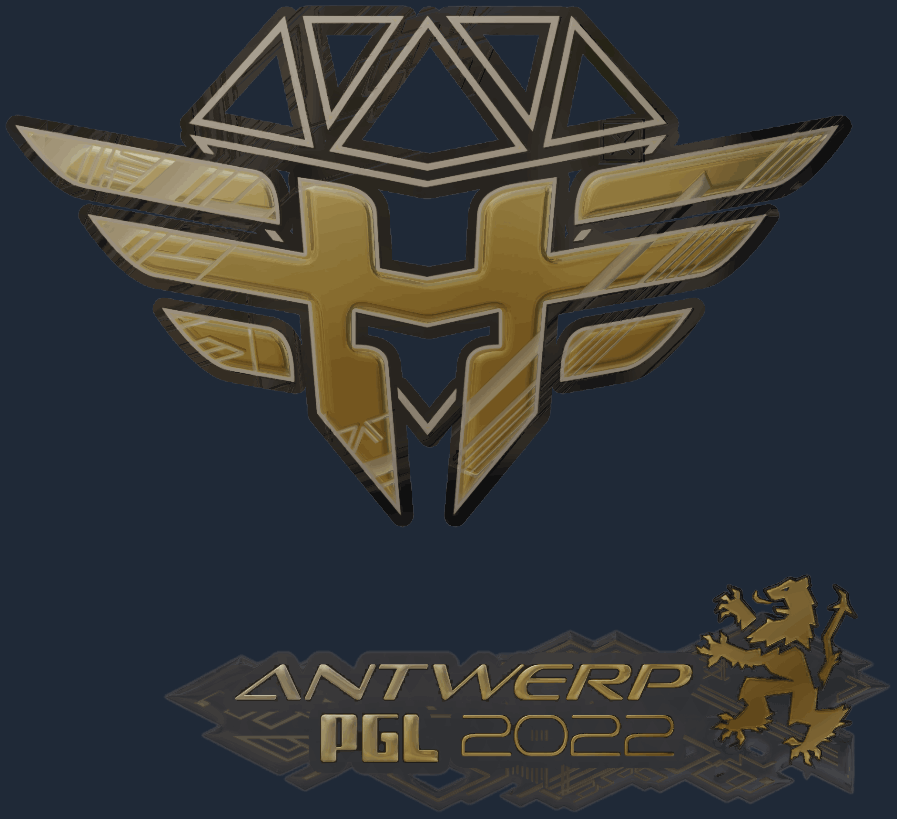 Sticker | Heroic (Gold) | Antwerp 2022