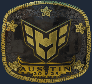 Sticker | HEROIC (dorada) | Austin 2025