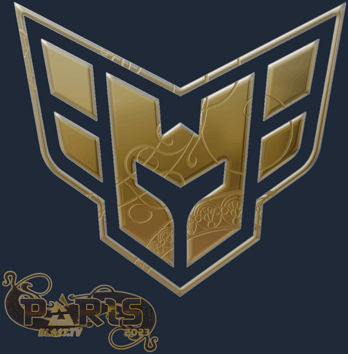 Sticker | Heroic (dorada) | París 2023