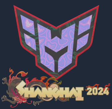 Sticker | HEROIC (holográfica) | Shanghái 2024