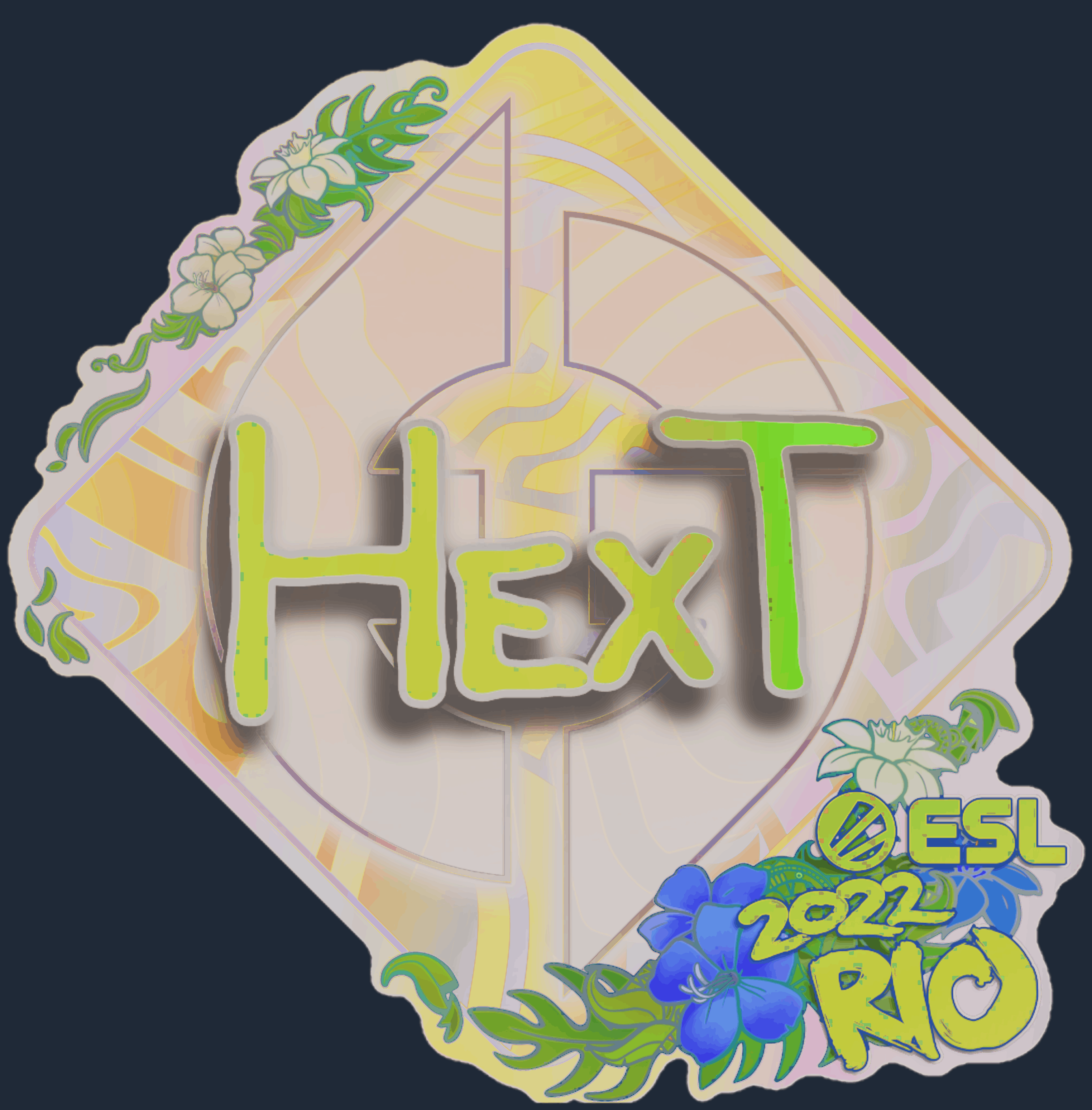 Sticker | HexT (Holo) | Rio 2022