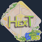 Sticker | HexT (Holo) | Rio 2022