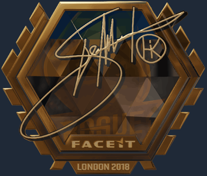 Sticker | Hiko (dorada) | Londres 2018