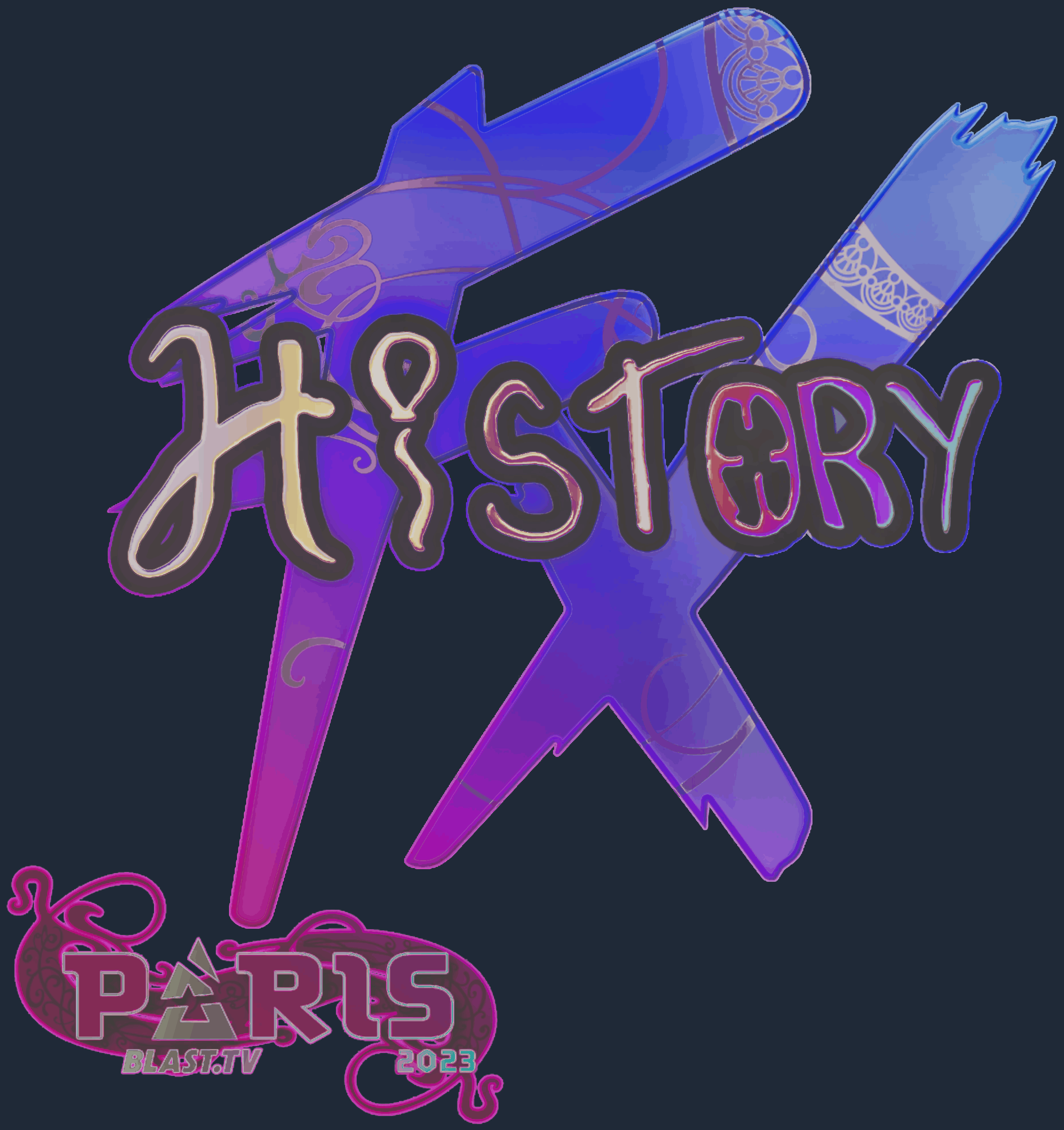 Sticker | History (Holo) | Paris 2023