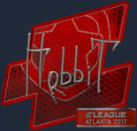 Sticker | Hobbit (Foil) | Atlanta 2017