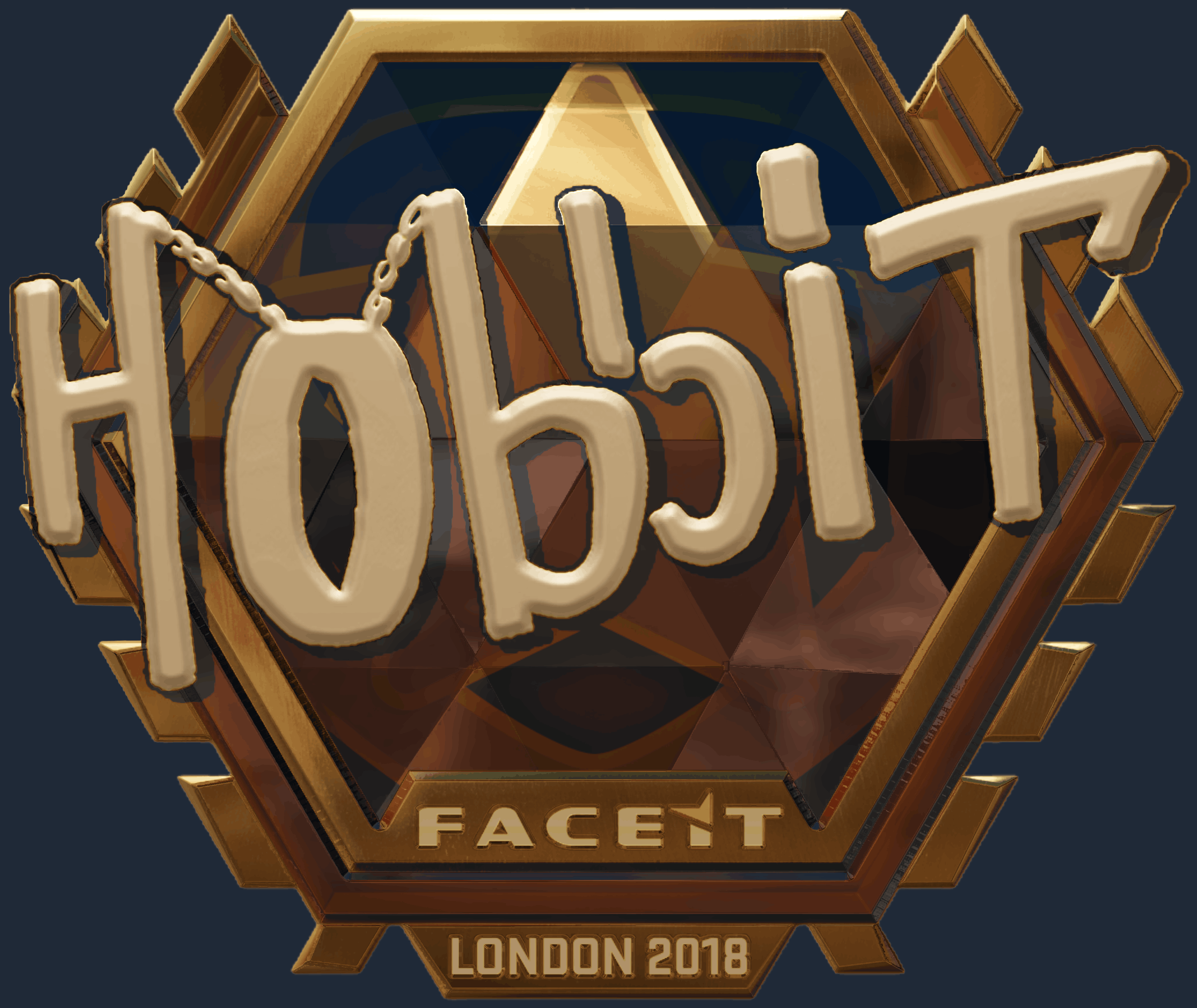 Sticker | Hobbit (Gold) | London 2018